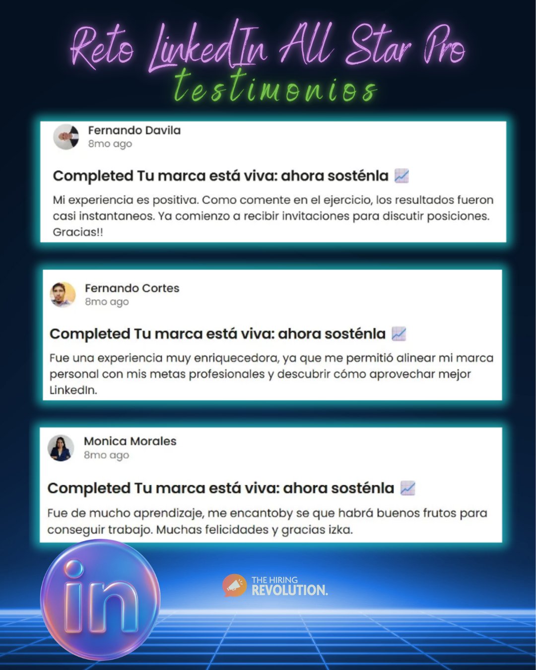 Testimonios reales del reto